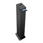 Inovalley HP32CD Torre de sonido Bluetooth, reproductor de CD, USB - Negro