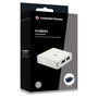 Conceptronic Hub USB 3.2 Gen 1 HUBBIES03W de 4 puertos, Blanco