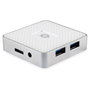 Conceptronic Hub USB 3.2 Gen 1 HUBBIES03W de 4 puertos, Blanco
