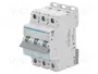 HAGER NBN306 Interruptor magnetotérmico 6A 3 polos 10kA