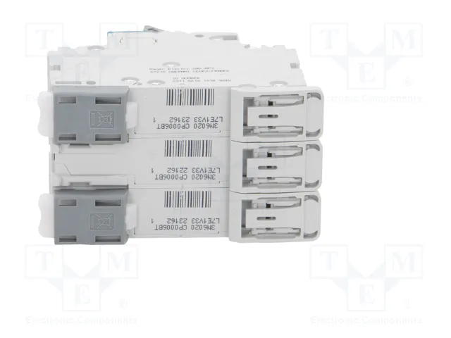 HAGER NBN306 Interruptor magnetotérmico 6A 3 polos 10kA