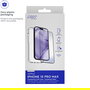 Myway Funda TPU Transparente + Protector de Pantalla de Vidrio Templado 9H Compatible con Apple iPhone 15 Pro Max
