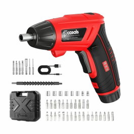Casals Kit de atornillador recargable 3,6 V Ccs3621bc