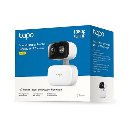 TP-Link Tapo C206 Cámara de Vigilancia Exterior WiFi 1080p