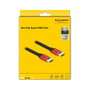 DeLOCK Cable HDMI Ultra High Speed 8K 60Hz 48Gbps Rojo 1m