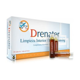 Tegor Drenater 20 Viales Depurativo Natural con Fucus y Zarzaparrilla