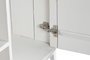 DKD Home Decor Mueble TV Moderno Blanco Dorado 120 x 40 x 60 cm