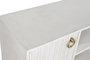 DKD Home Decor Mueble TV Moderno Blanco Dorado 120 x 40 x 60 cm
