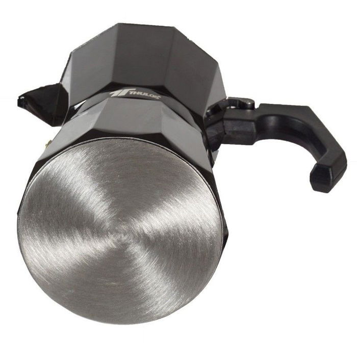 Thulos Bkci12T Cafetera Clásica de Inducción Negra, 12 Tazas - Para Cocinas de Inducción, Gas, Eléctrica, Halógena y Vitro Thulos Bkci12T Cafetera Clásica de Inducción Negra, 12 Tazas - Para Cocinas de Inducción, Gas, Eléctrica, Halógena y Vitro
