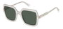 Polaroid PLD-4165-S-X-KB7 Gafas de sol con cristales verdes y montura gris