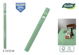 Algon Rollo Mantel Green C/Mandril 100 cm x 1 m (12 Unidades)