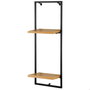 MAX HOME-ESTANTERIA PARED 2 BA