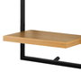 MAX HOME-ESTANTERIA PARED 2 BA
