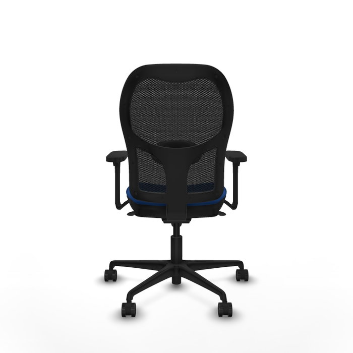 PIQUERAS Y CRESPO Silla de oficina Jorquera con mecanismo Sincro, Azul y Negro PIQUERAS Y CRESPO Silla de oficina Jorquera con mecanismo Sincro, Azul y Negro