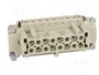 HARTING Han 16E-bu-s Plantilla de Contacto Hembra Han E®