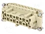 HARTING Han 16E-bu-s Plantilla de Contacto Hembra Han E®
