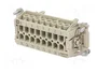 HARTING Han 16E-bu-s Plantilla de Contacto Hembra Han E®