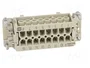 HARTING Han 16E-bu-s Plantilla de Contacto Hembra Han E®
