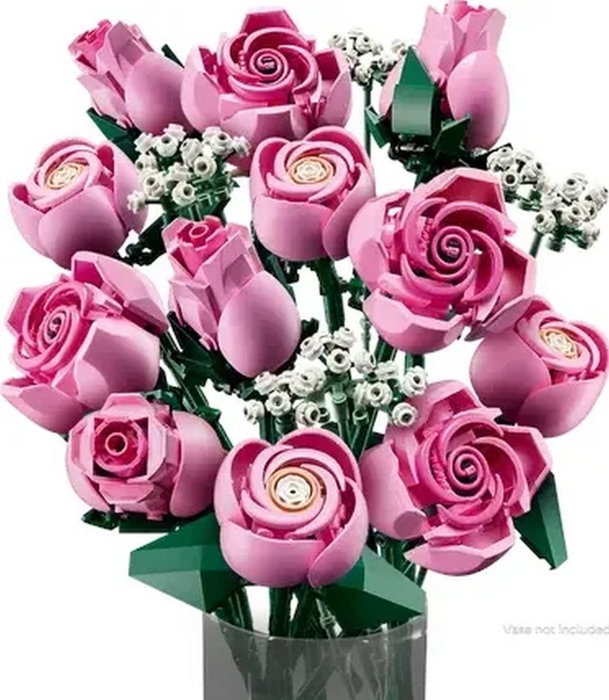 Lego Botanicals Ramo de Rosas Rosadas 10374