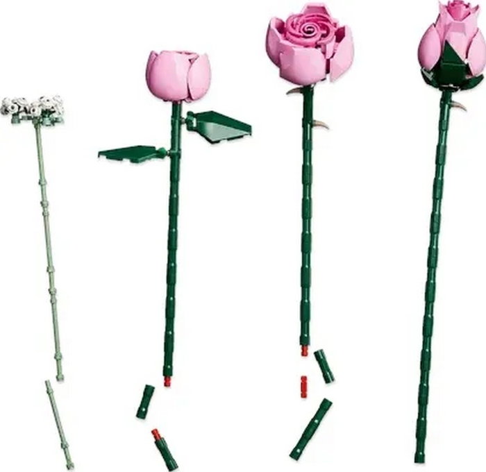Lego Botanicals Ramo de Rosas Rosadas 10374