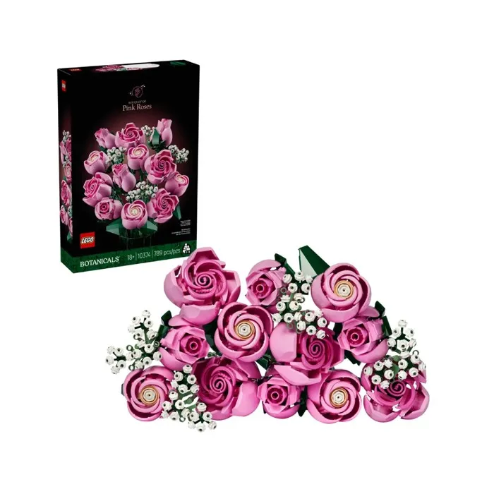 Lego Botanicals Ramo de Rosas Rosadas 10374