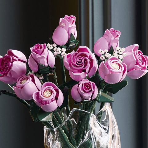 Lego Botanical Ramo de Rosas Rosadas 10374 789 Piezas