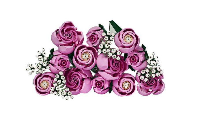 Lego Botanicals Ramo de Rosas Rosadas 10374