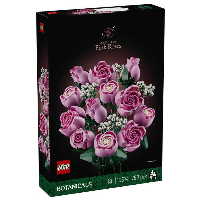 Lego Botanicals Ramo de Rosas Rosadas 10374