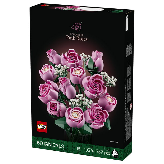 Lego Botanicals Ramo de Rosas Rosadas 10374