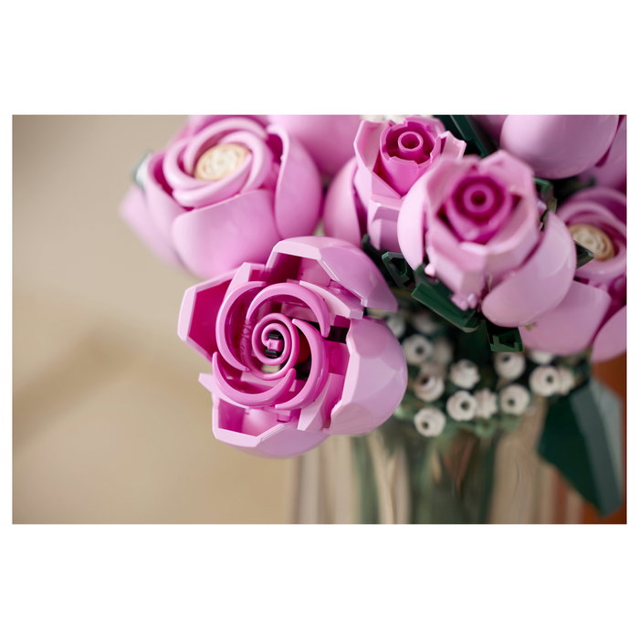 Lego Botanicals Ramo de Rosas Rosadas 10374