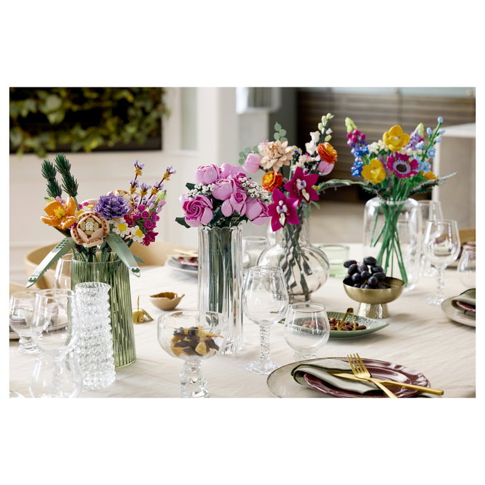 Lego Botanicals Ramo de Rosas Rosadas 10374