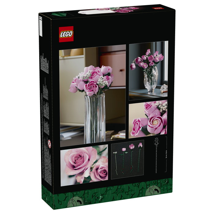 Lego Botanicals Ramo de Rosas Rosadas 10374