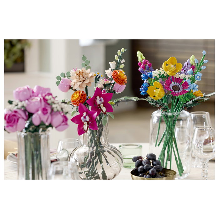 Lego Botanicals Ramo de Rosas Rosadas 10374