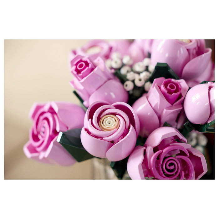 Lego Botanicals Ramo de Rosas Rosadas 10374