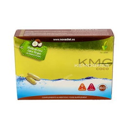 NOVADIET Kemogras 60 Perlas Aceite de Coco Control Peso con TCM