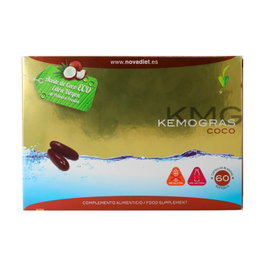 Nova Diet Kemogras 60 cápsulas sabor coco