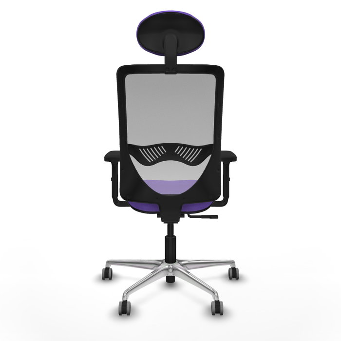 PIQUERAS Y CRESPO Silla de oficina Zulema con mecanismo Sincro, Lila y Gris PIQUERAS Y CRESPO Silla de oficina Zulema con mecanismo Sincro, Lila y Gris