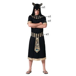 Disfraz Egipcio Negro Hombre Adulto XS-S