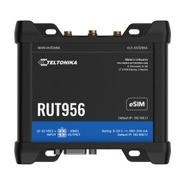 Teltonika RUT956 Router de red móvil LTE con eSIM