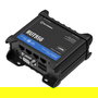 Teltonika RUT956 Router LTE con eSIM, WLAN, GNSS, 4 Puertos LAN, Industrial, para Carril DIN, Carcasa de Aluminio, Negro