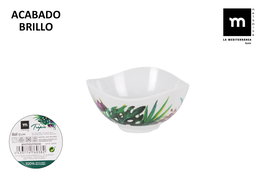 La Mediterranea Bol Melamina Tropic 12 cm Brillo (24 Unidades)