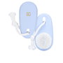 ILŪ Brocha Limpieza Facial #true blue, Cepillo Facial de Silicona con Varias Caras para Limpiar Poros y Masaje, 1 Unidad