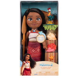 JAKKS PACIFIC Muñeca Vaiana Moana 2 Disney 38cm con Sonido