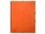 Liderpapel Carpeta clasificadora de 12 departamentos naranja folio prolongado