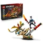 LEGO Ninjago 71871 Batalla de la Espada del Dragón - Juguete Ninja para niños y niñas de 9 años