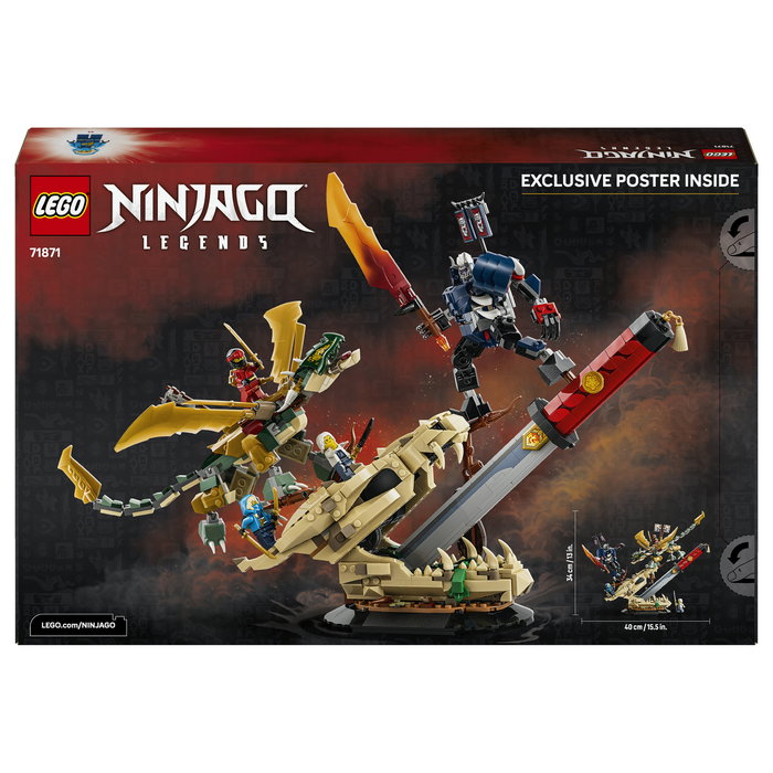 LEGO NINJAGO 71871 Batalla en la Espada del Dragón