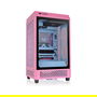Thermaltake The Tower 200 Mini Tower Rosa Gaming - Carcasa de PC con Panel de Vidrio Templado y Soporte para Mini-ITX