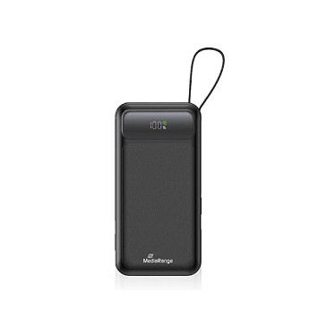 MediaRange Powerbank 10000mAh USB-C con pantalla LCD MediaRange Powerbank 10000mAh USB-C con pantalla LCD