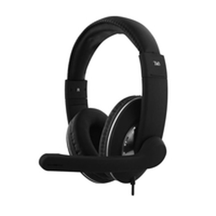 TNB Auriculares Multimedia HS-500 con Micrófono USB Negro TNB Auriculares Multimedia HS-500 con Micrófono USB Negro