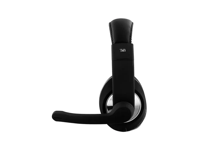 TNB Auriculares Multimedia HS-500 con Micrófono USB Negro